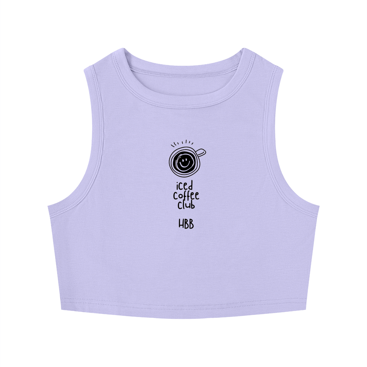 Women's Tight Crewneck Crop Tank Top