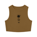 Women's Tight Crewneck Crop Tank Top