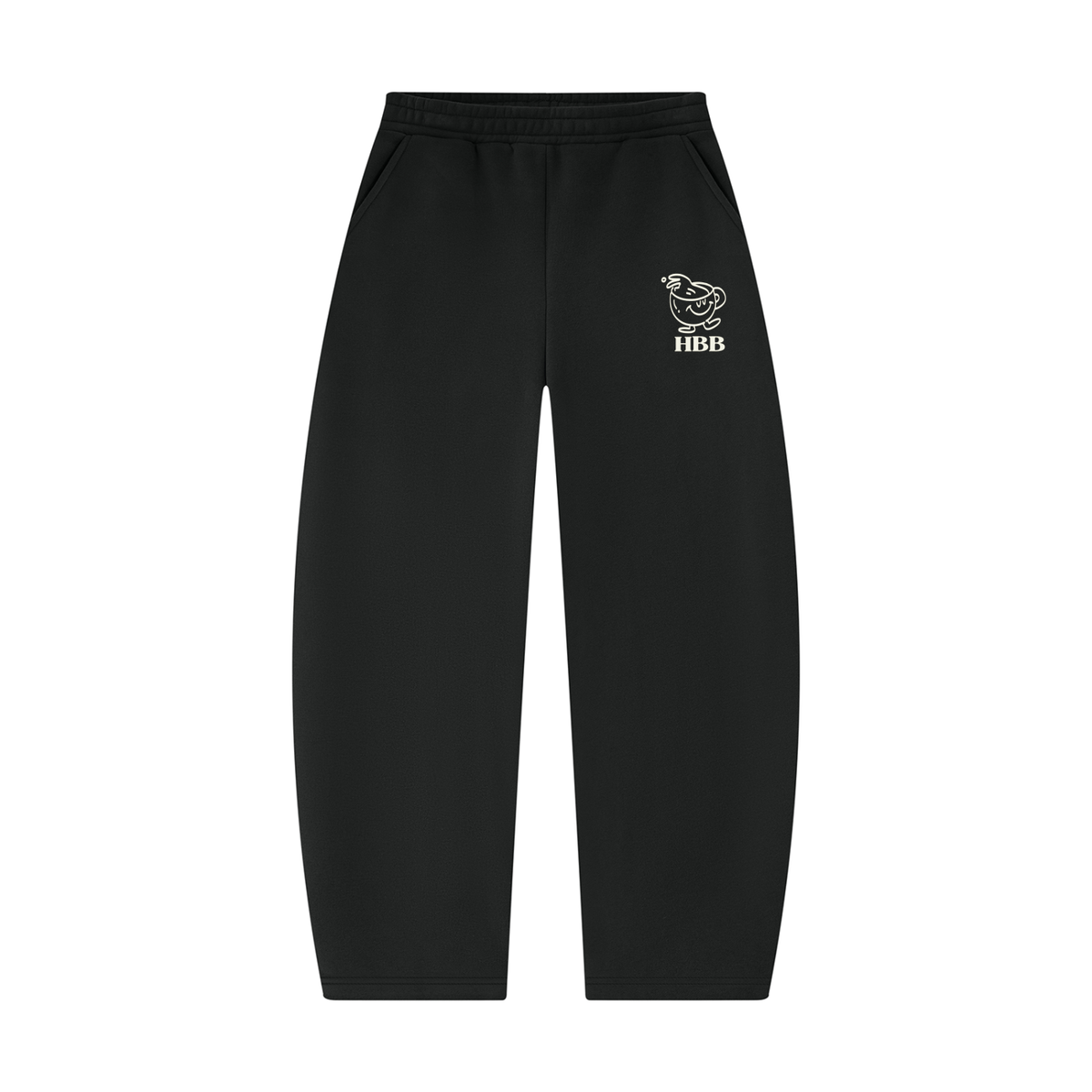 Unisex Barrel Leg Sweatpants