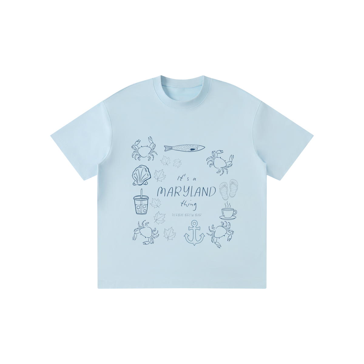 Kid’s Solid Crewneck T-Shirt